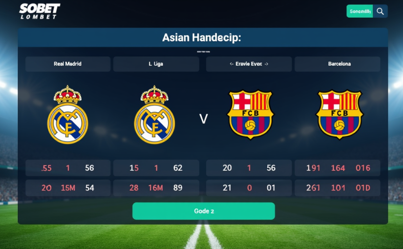 Strategi Taruhan Handicap Asia Liga Spanyol di Sbobet: Panduan Taktik Efektif